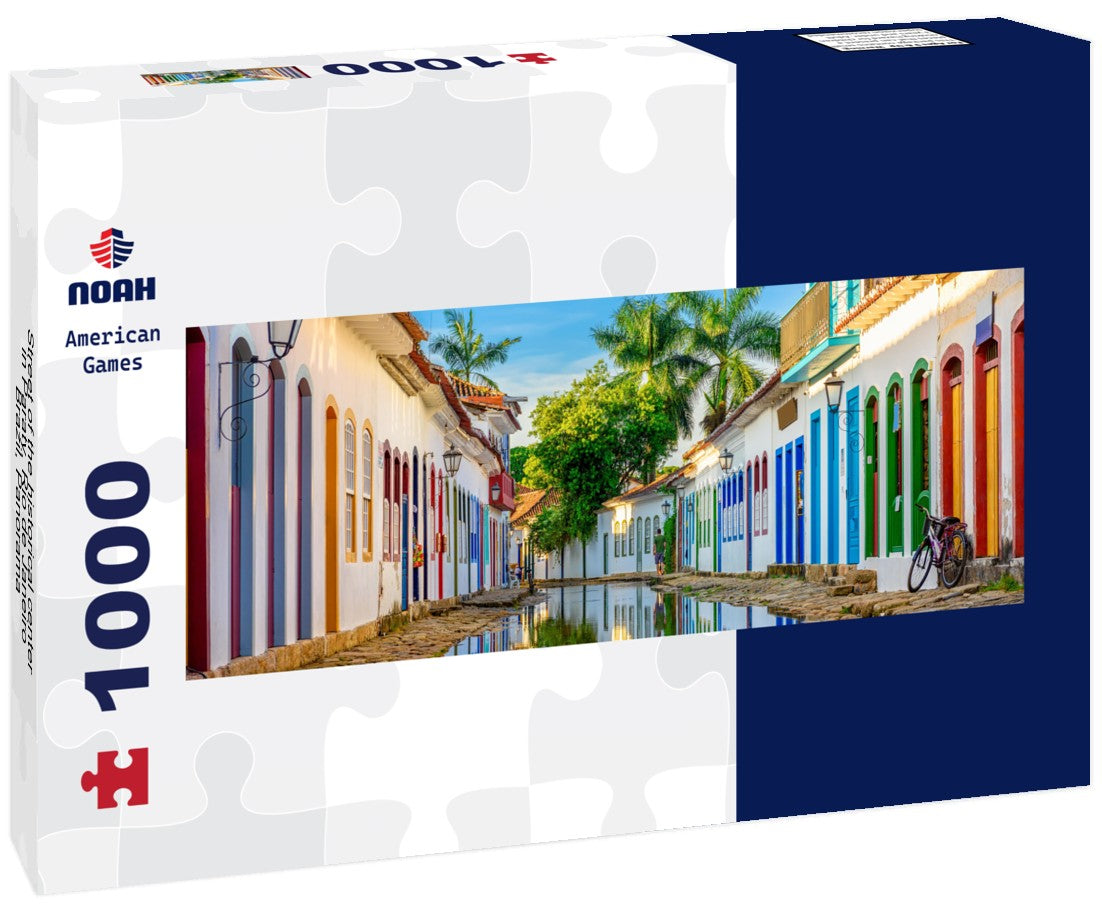 Noah Jigsaw PuzzleStreet of the historical center in Paraty, Rio de Janeiro, Brazil, Panorama 1000 Pieces