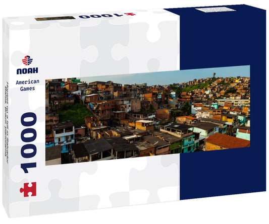 Noah Jigsaw PuzzleHouses on a hill in Salvador, Bahia, Brazil, Panorama 1000 Pieces