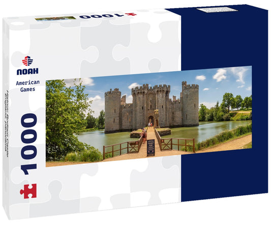 Historic Bodiam Castle, England 1000pc Panoramic Puzzle