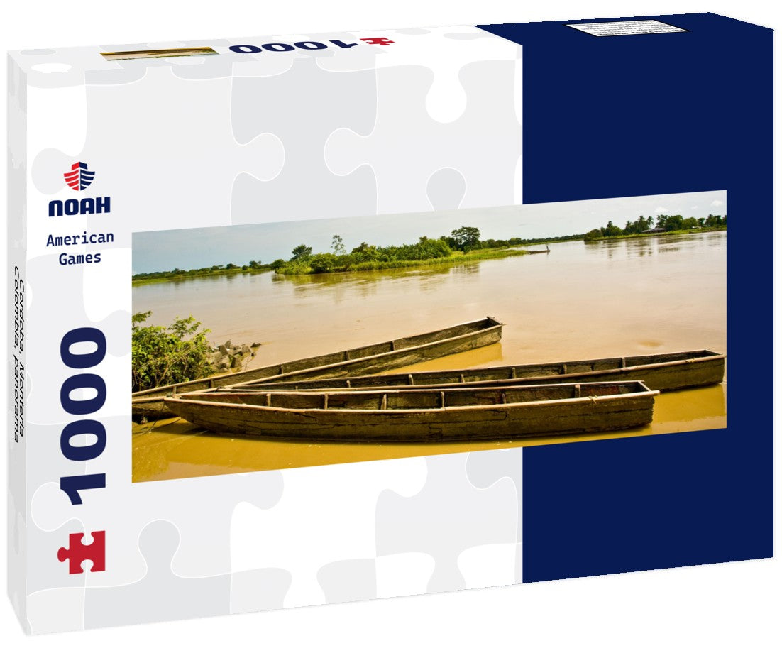 Cordoba, Monteria, Colombia 1000pc Panoramic Puzzle