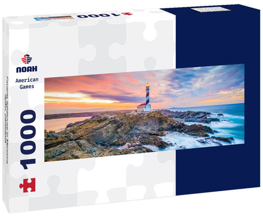 Noah Jigsaw PuzzleFavaritx lighthouse in Menorca, Spain, Panorama 1000 Pieces
