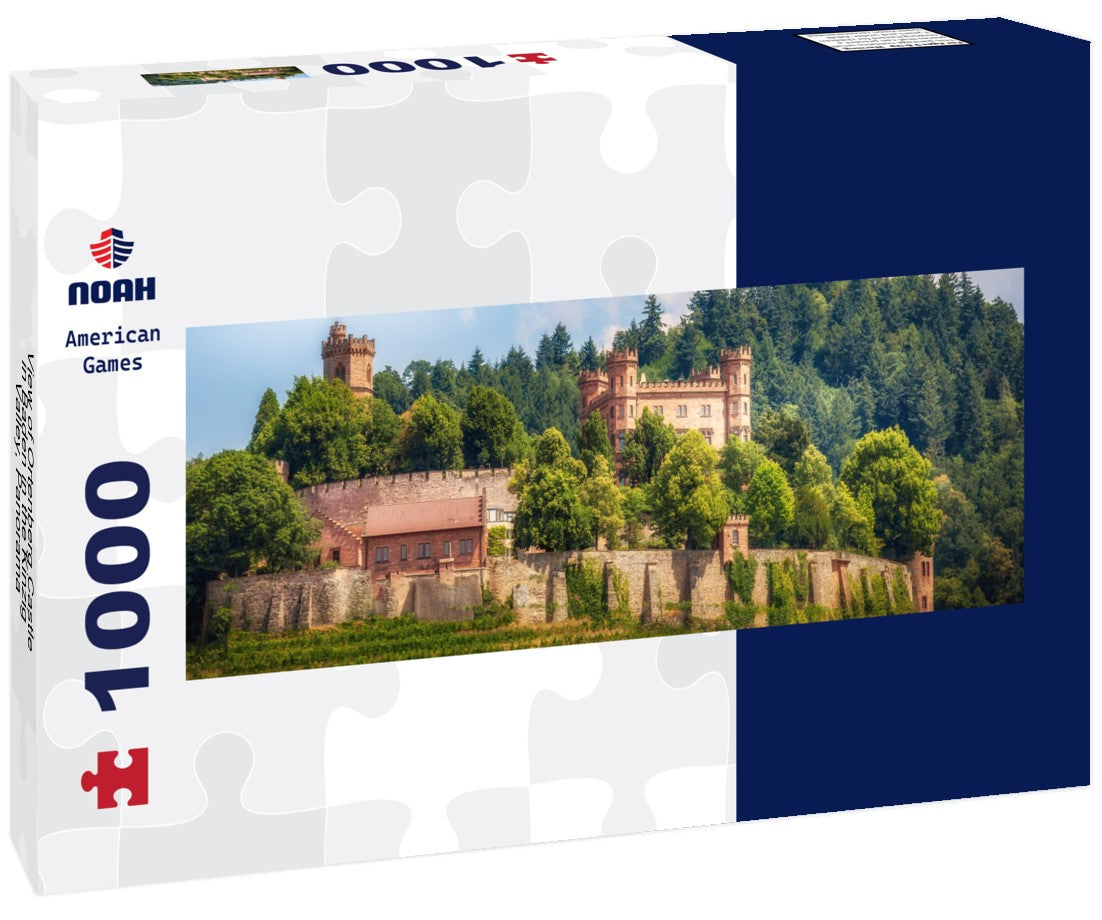 Ortenberg Castle in Baden in the Kinzig Valley 1000pc Panoramic Puzzle