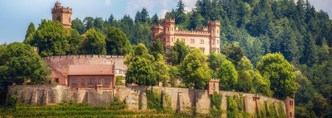 Ortenberg Castle in Baden in the Kinzig Valley 1000pc Panoramic Puzzle