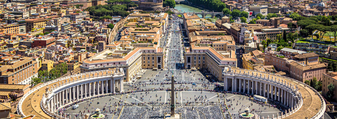 Noah Jigsaw PuzzleView of St. Peter's Square from St. Peter's Basilica, Vatican, Rome, Italy, Panorama 1000 Pieces