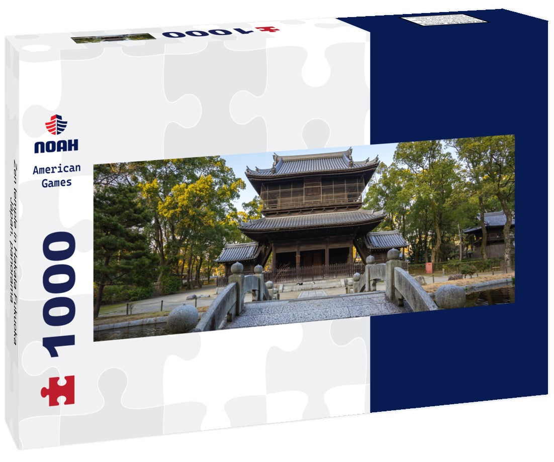 Noah Jigsaw PuzzleZen temple in Hakata Fukuoka, Japan, Panorama 1000 Pieces