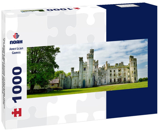Noah Jigsaw PuzzleThe towers and turrets of Ducketts Grove, a ruined 19th century house in County Carlow, Ireland, Panorama 1000 Pieces