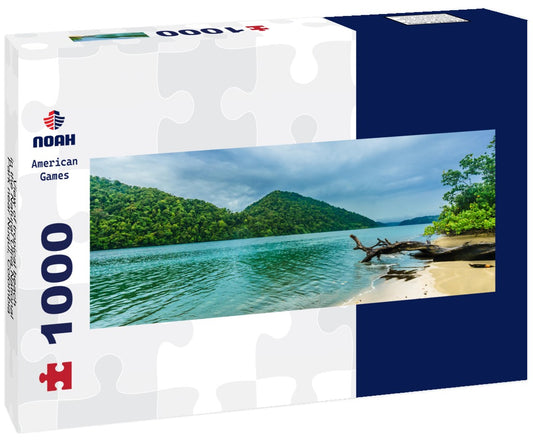 Noah Jigsaw PuzzleView of tropical beach in the Natural Utria National Park near Nuqui, Colombia, Panorama 1000 Pieces