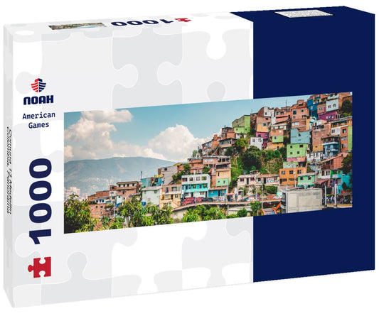 Noah Jigsaw PuzzleComuna 13 Medellin Colombia, Panorama 1000 Pieces
