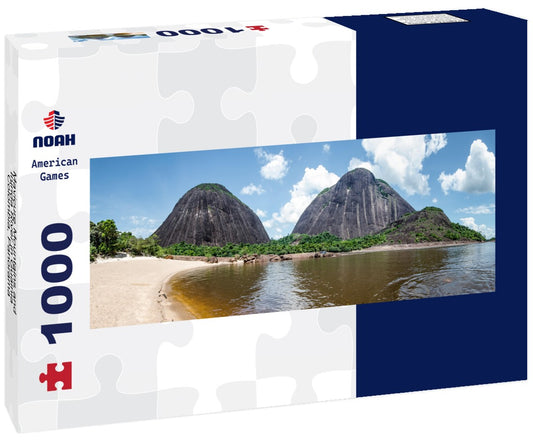 Noah Jigsaw PuzzleMavicure Mountains and Inirida River in Guainia Colombia, Panorama 1000 Pieces
