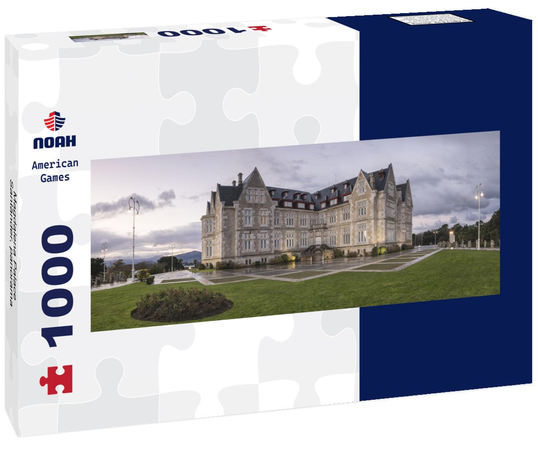 Magdalena Palace, Santander 1000pc Panoramic Puzzle