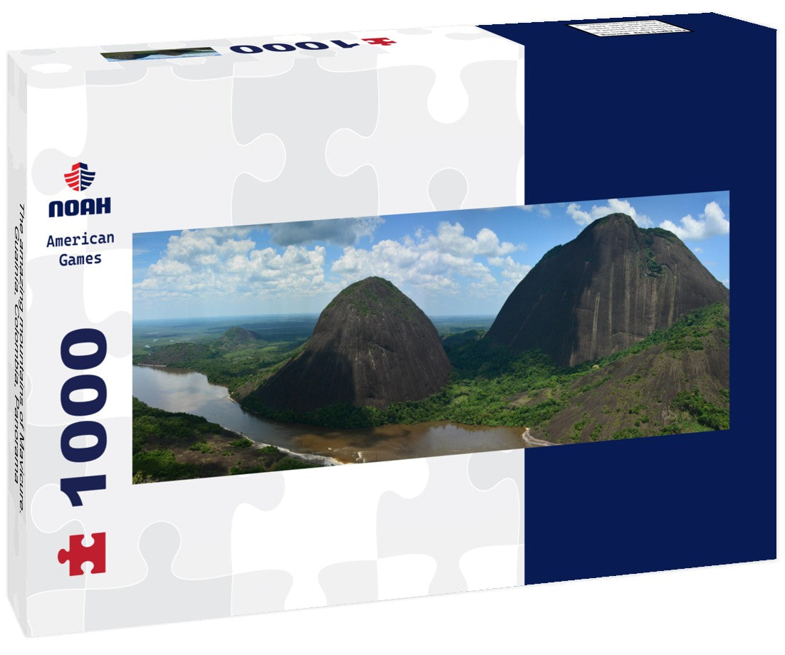 The amazing mountains of Mavicure. Guainía, Colombia 1000pc Panoramic Puzzle