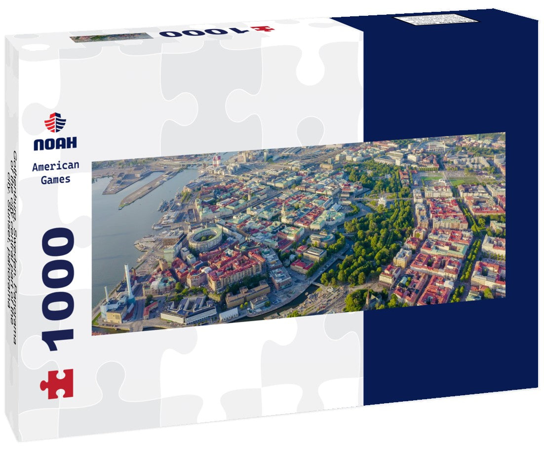 Noah Jigsaw PuzzleGothenburg, Sweden. Panorama of the city central part of the city. Sunset, Panorama 1000 Pieces