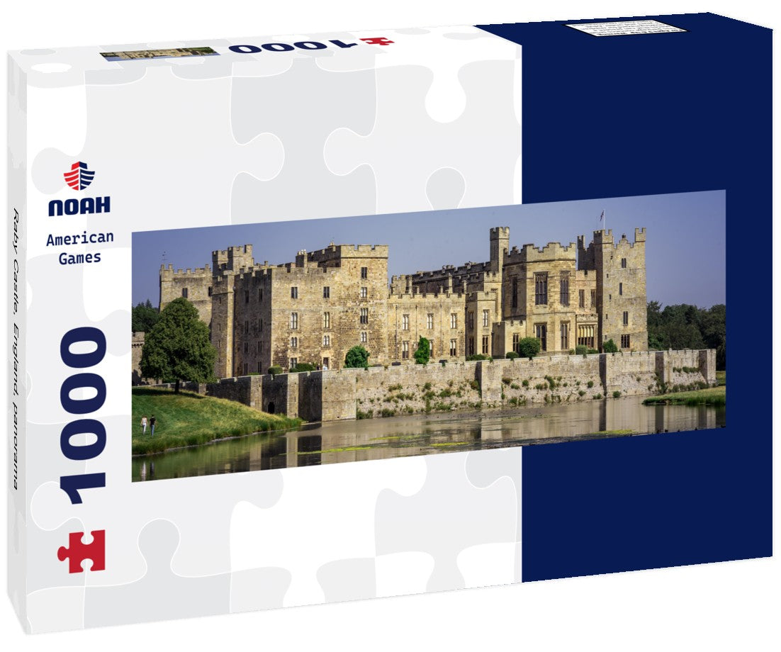 Raby Castle, England 1000pc Panoramic Puzzle