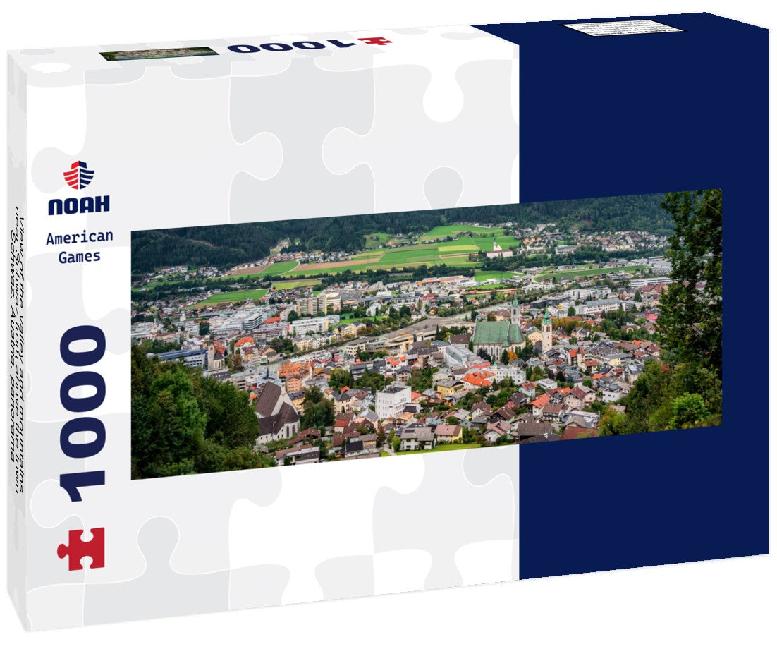 Noah Jigsaw PuzzleView of the valley and mountains near Schwaz from above the town, Schwaz, Austria, Panorama 1000 Pieces