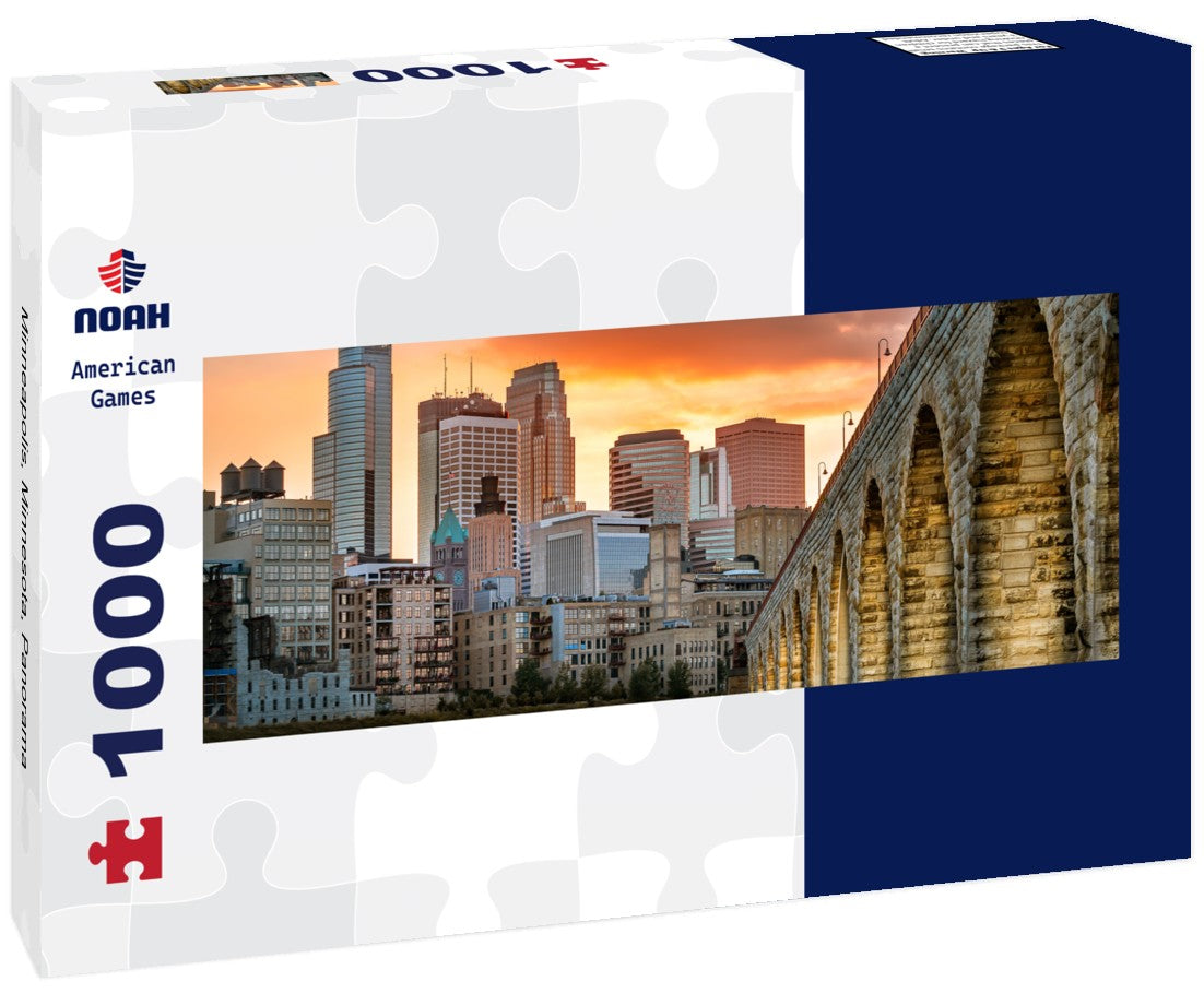 Noah Jigsaw PuzzleMinneapolis, Minnesota, Panorama 1000 Pieces