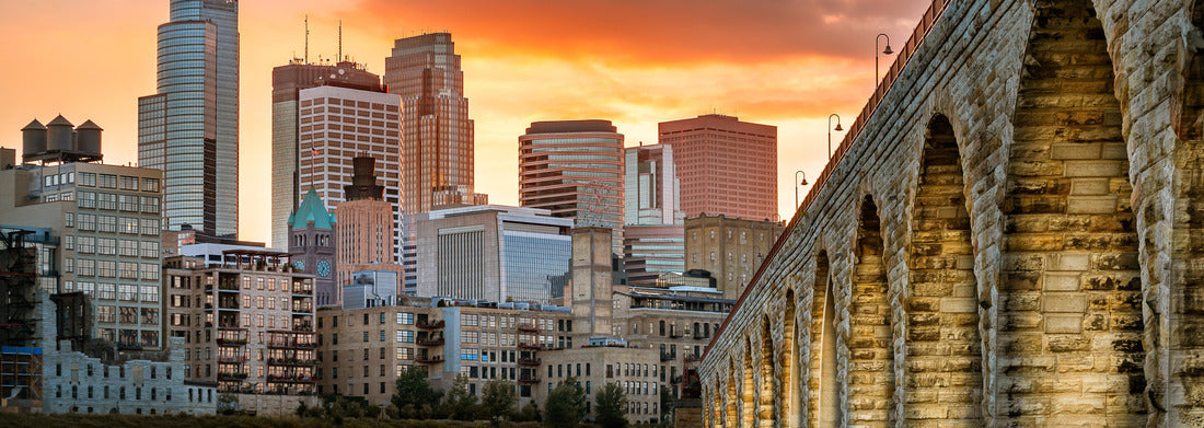 Noah Jigsaw PuzzleMinneapolis, Minnesota, Panorama 1000 Pieces