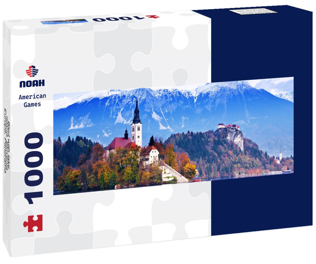 Noah Jigsaw PuzzleBled with lake, island, Slovenia, Europe, Panorama 1000 Pieces