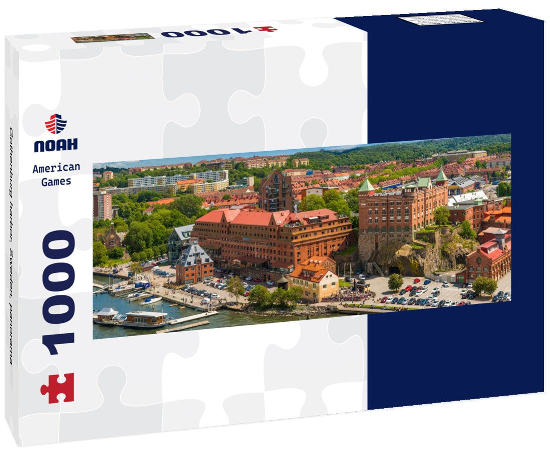 Gothenburg harbor, Sweden 1000pc Panoramic Puzzle