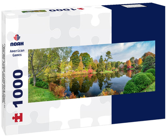 Noah Jigsaw PuzzlePanoramic view of Hadlock Pond in the fall. Three colors of Acadia National Park, Maine, Panorama 1000 Pieces