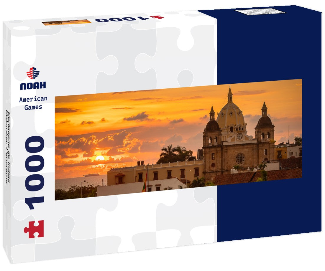 Noah Jigsaw Puzzle Cartagena de Índias - Colombia, Panorama 1000 Pieces