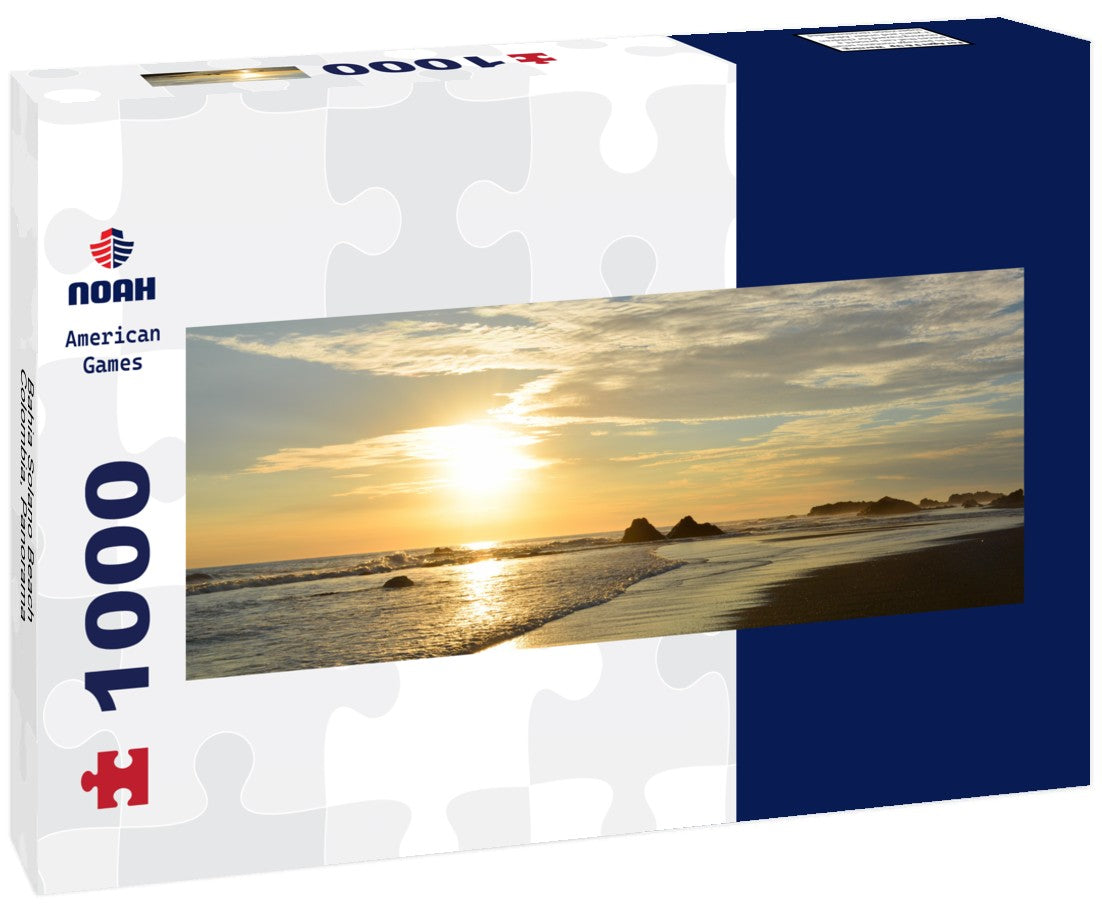 Noah Jigsaw Puzzle Bahia Solano Beach Colombia, Panorama 1000 Pieces