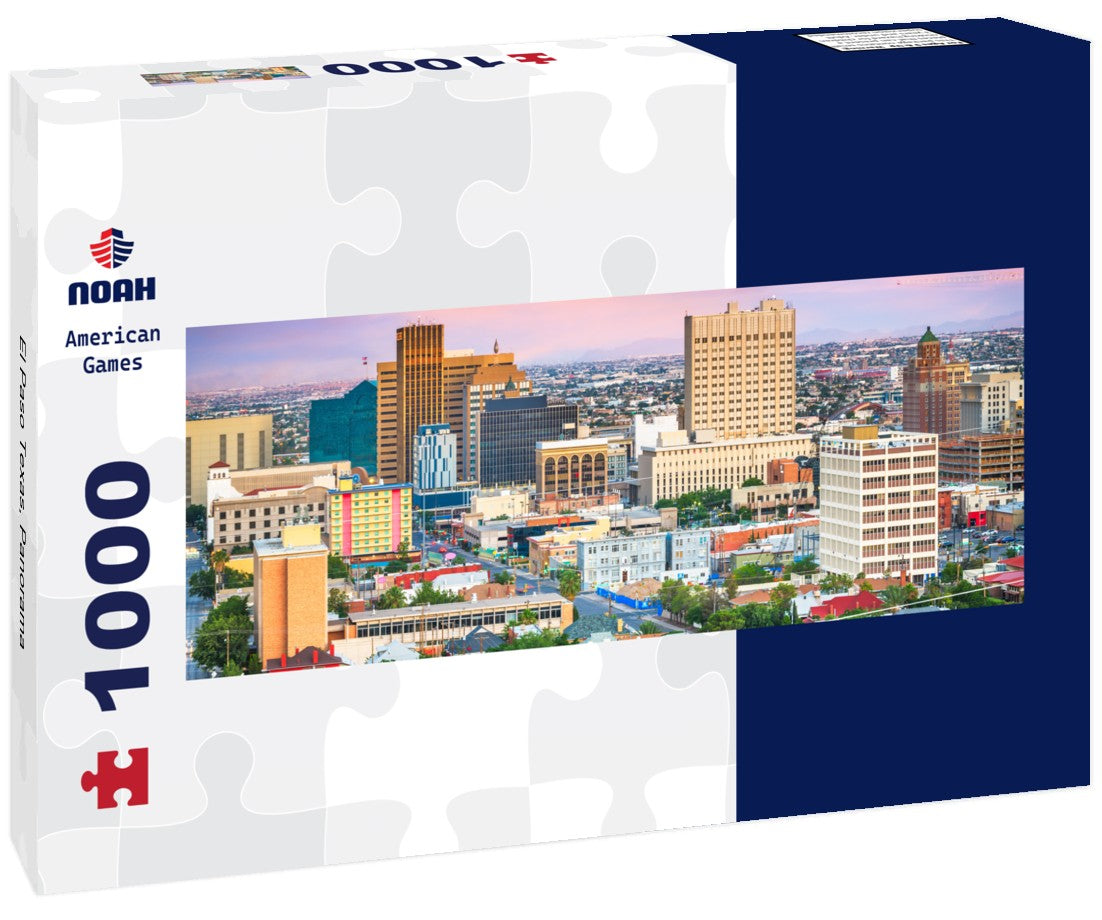 Noah Jigsaw Puzzle El Paso Texas, Panorama 1000 Pieces