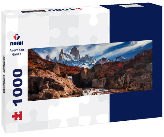 Noah Jigsaw Puzzle Waterfall, Patagonia, Argentina, Panorama 1000 Pieces