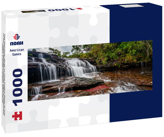 Noah Jigsaw Puzzle The Rainbow River or Five Colors River is one of the most beautiful natural sites in Colombia, called Crystal Canyon, Panorama 1000 Pieces