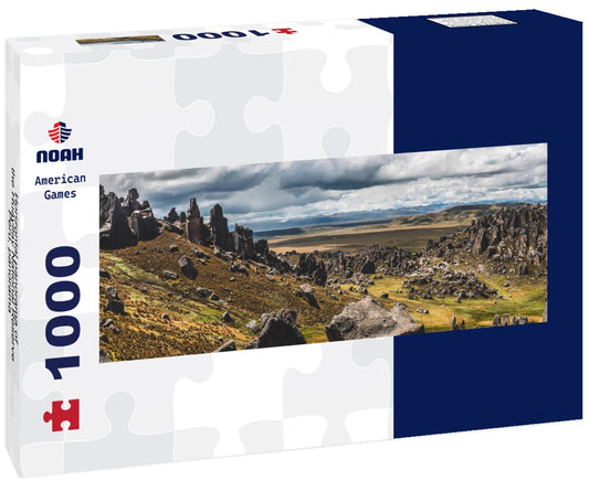 Noah Jigsaw Puzzle Horizontal panorama of the Huayllay National Reserve, Peru, Panorama 1000 Pieces