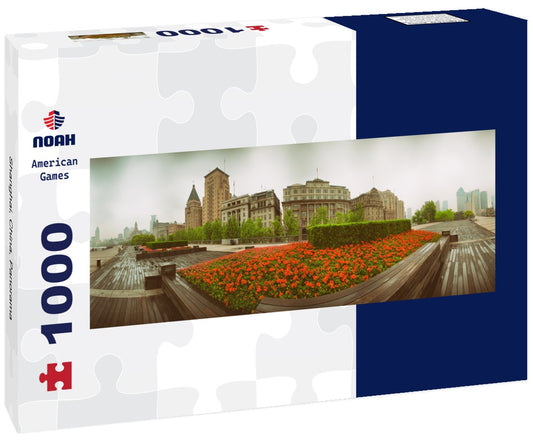 Noah Jigsaw Puzzle Shanghai, China, Panorama 1000 Pieces