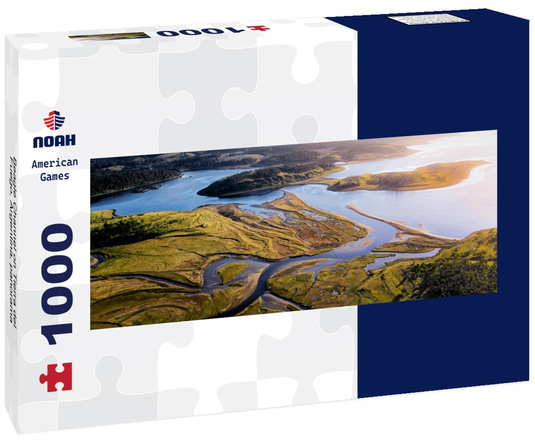 Noah Jigsaw Puzzle Beagle Channel on Tierra del Fuego, Argentina, Panorama 1000 Pieces