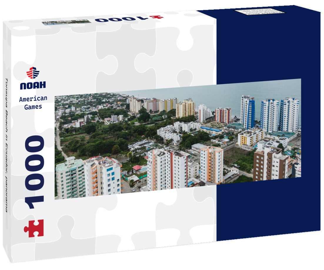 Tonsupa Beach in Ecuador 1000pc Panoramic Puzzle