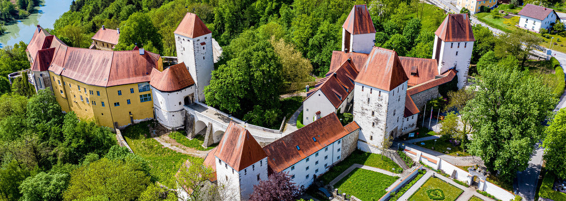 Noah Jigsaw Puzzle Neuburg am Inn aerial photography | High quality drone footage of Neuburg am Inn | Neuburg am Inn, Panorama 1000 Pieces