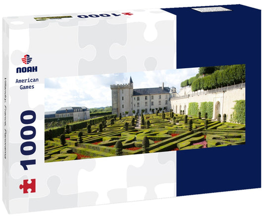 Noah Jigsaw Puzzle Villandry, France, Panorama 1000 Pieces