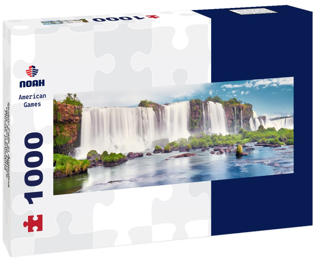Noah Jigsaw Puzzle Iguazu Falls in Argentina, view from the Devil's Throat, Panorama 1000 Pieces
