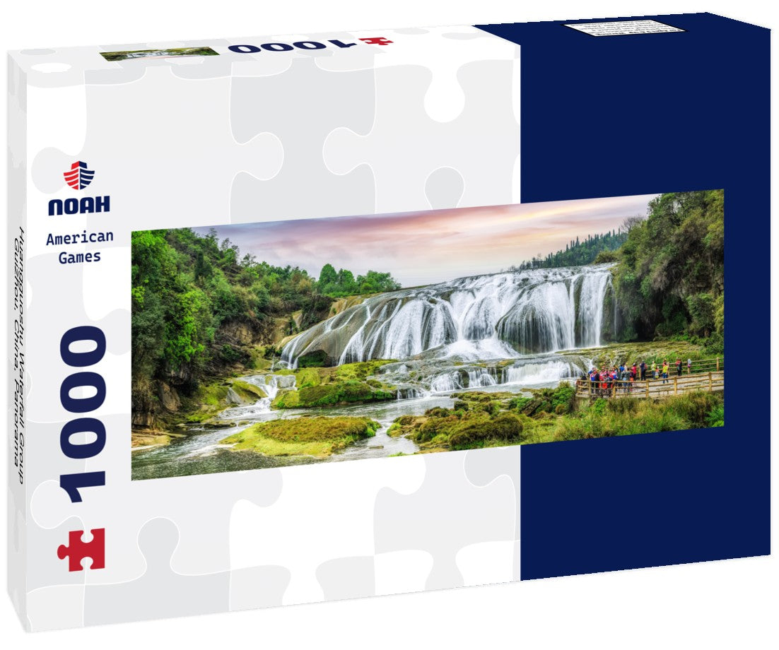 Noah Jigsaw Puzzle Huangguoshu Waterfall Group, Guizhou, China, Panorama 1000 Pieces