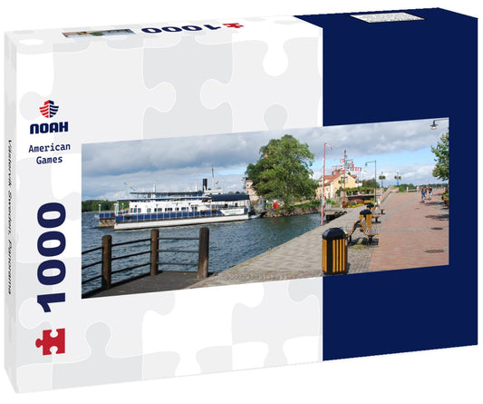 Noah Jigsaw Puzzle Västervik Sweden, Panorama 1000 Pieces
