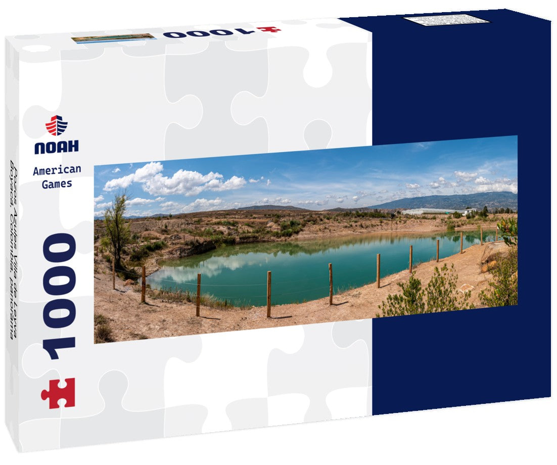 Pozos Azules Villa de Leyva Boyacá, Colombia 1000pc Panoramic Puzzle