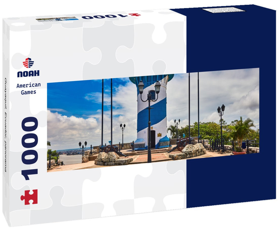 Noah Jigsaw Puzzle Guayaquil, Ecuador, Panorama 1000 Pieces