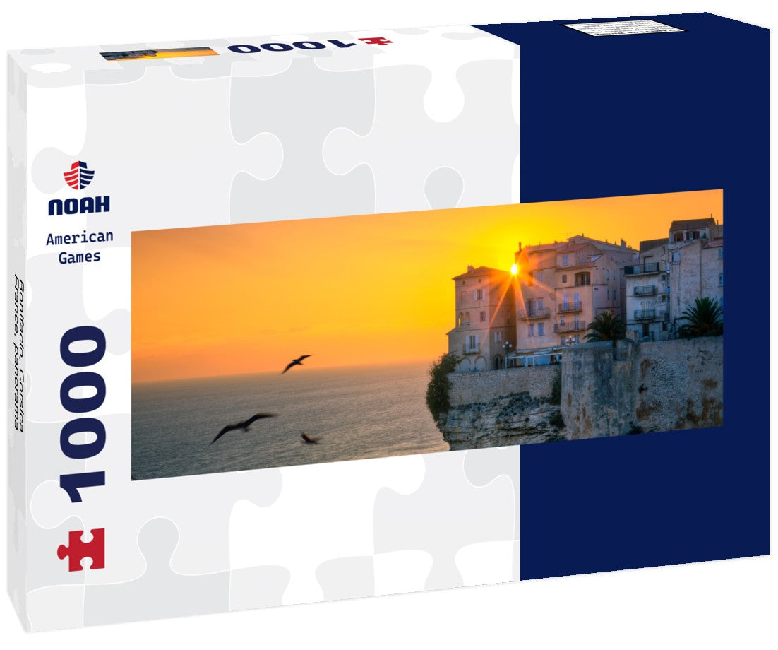 Noah Jigsaw Puzzle Bonifacio, Corsica, France, Panorama 1000 Pieces