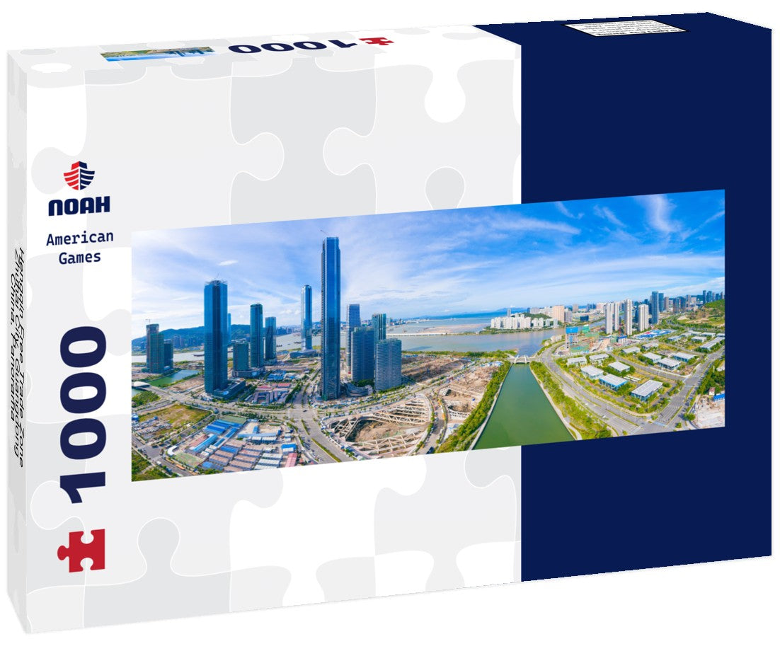 Noah Jigsaw Puzzle Hengqin Free Trade Zone, Zhuhai City, Guangdong, China, Panorama 1000 Pieces