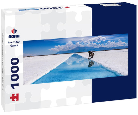 Noah Jigsaw Puzzle Salinas Grandes Argentina, Panorama 1000 Pieces