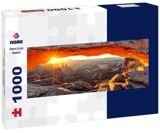 Noah Jigsaw Puzzle Mesa Arch, Table Mountain Arch, Panorama 1000 Pieces