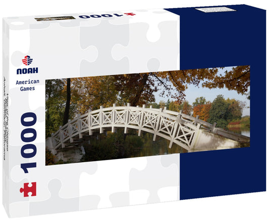Noah Jigsaw Puzzle View of the Chinese Bridge, Saxony-Anhalt, Germany, Panorama 1000 Pieces