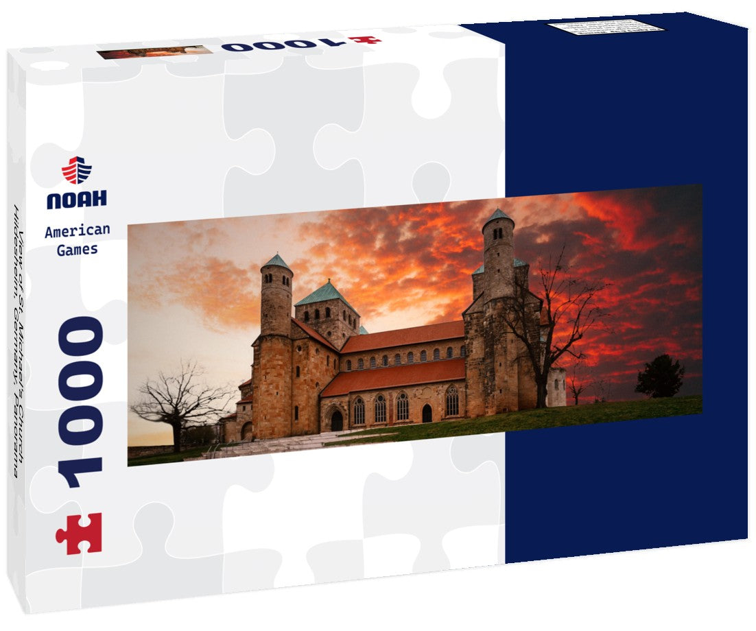 Noah Jigsaw Puzzle View of St. Michael's Church, Hildesheim, Germany, Panorama 1000 Pieces