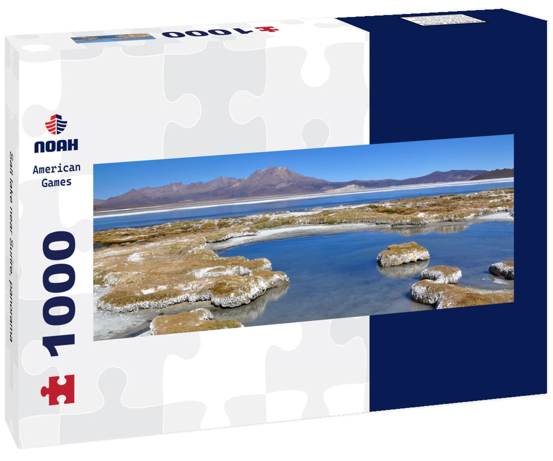 Noah Jigsaw Puzzle Salt lake near Surire, Panorama 1000 Pieces
