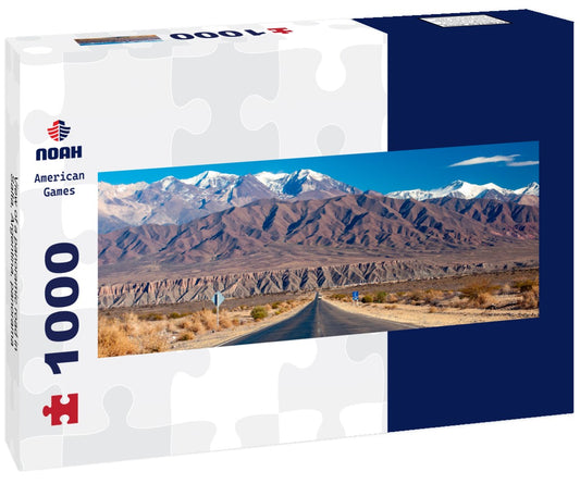 Noah Jigsaw Puzzle View of a panoramic road in Salta, Argentina, Panorama 1000 Pieces