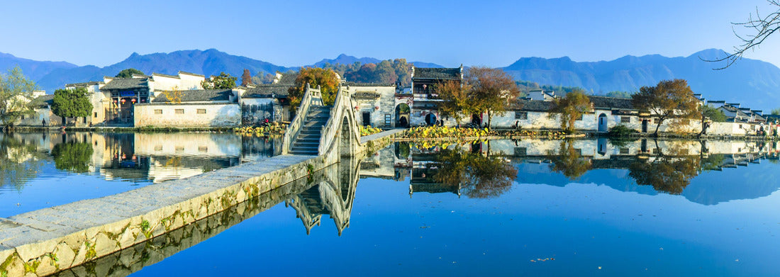 Noah Jigsaw Puzzle Anhui Hongcun, China, Panorama 1000 Pieces