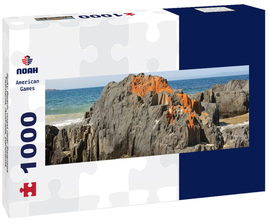 Noah Jigsaw Puzzle Spiky Beach, coast near Swansea, Tasmania, Australia, Panorama 1000 Pieces