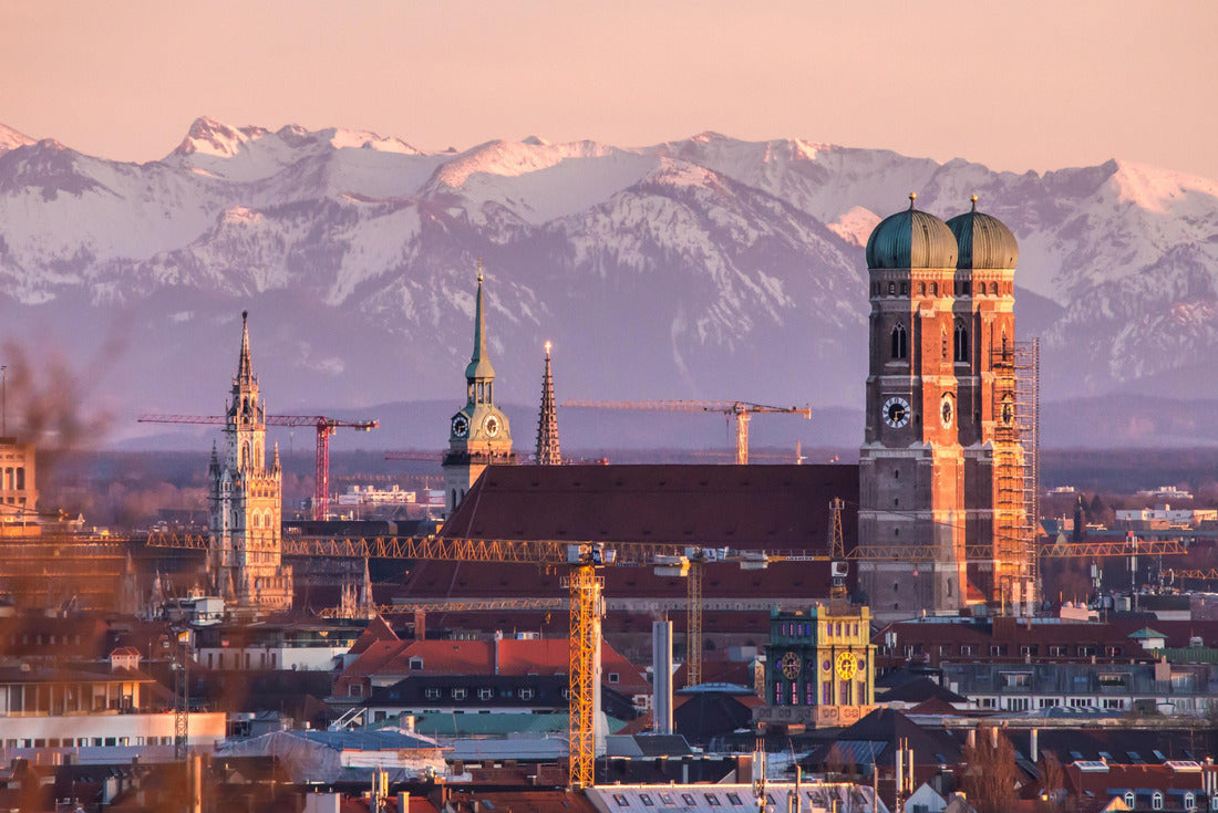 Munich, Bavaria, capital of Bavaria, church, Frauenkirche 2000pc Puzzle